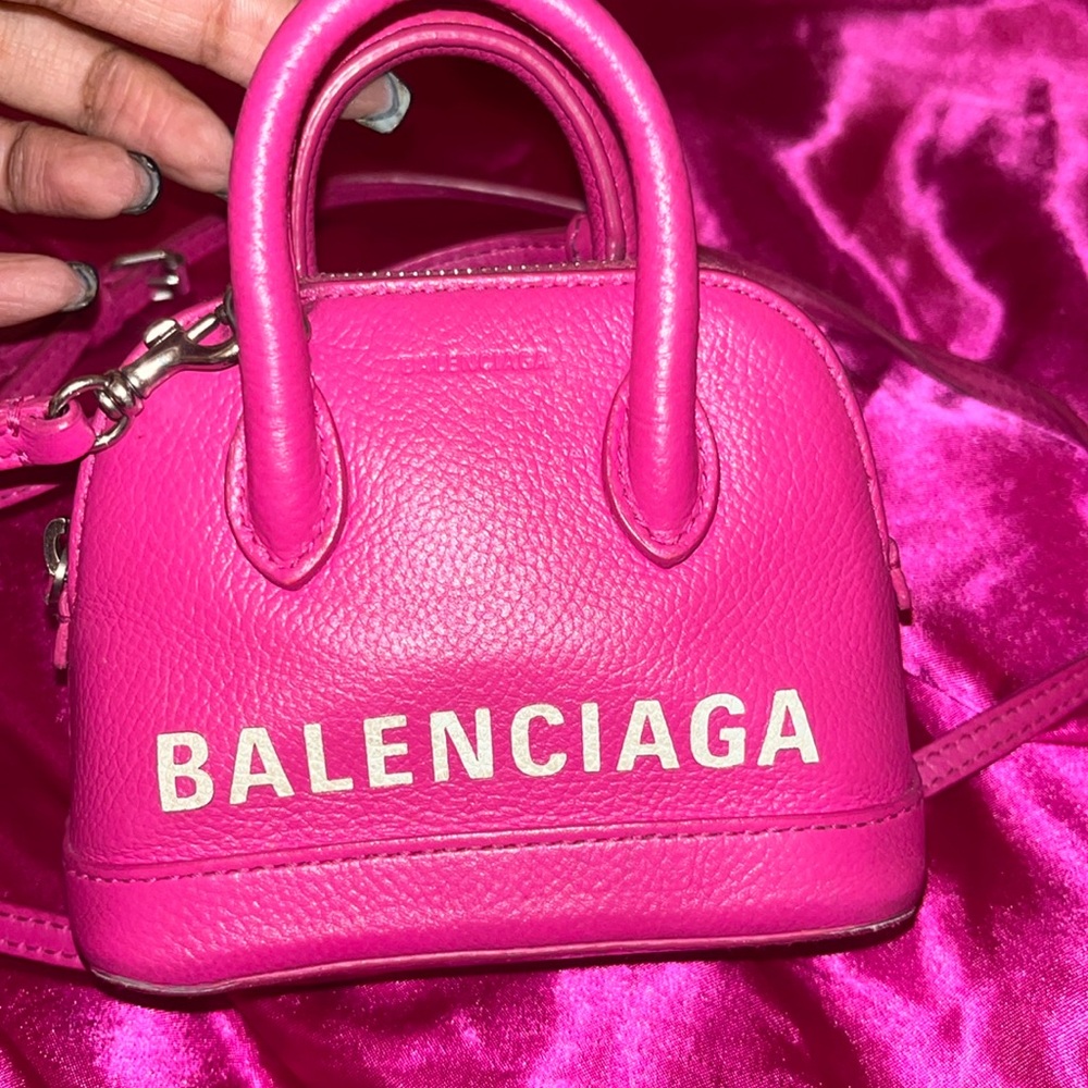Authentic Balenciaga ville xxs bag